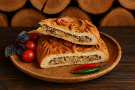 Пирог с капустой